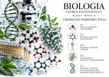 CHEMICZNE PODSTAWY ŻYCIA / KLASA I LO / ROZDZIAŁ II /  BIOLOGIA ROZSZERZONA